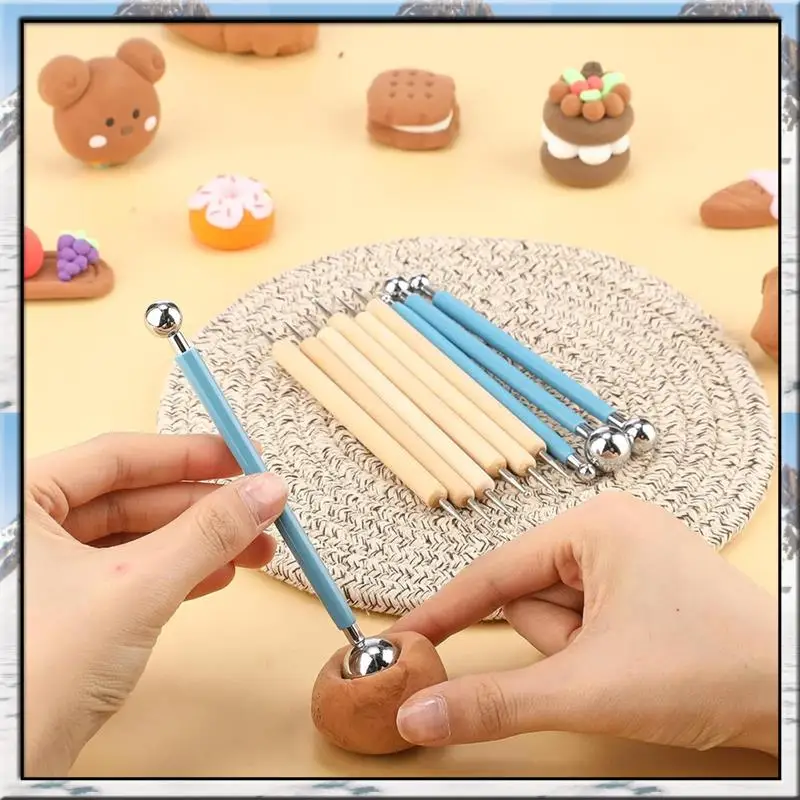 AA46 6 Sets Dot Painting Tools 60 Pcs Clay Pottery Modeling Tools Embossing Tools Clay Dotting Tools For Painting
AA46 6 Sets Dot Painting Tools 60 Pcs Clay Pottery Modeling Tools Embossing Tools Clay Dotting Tools For Painting