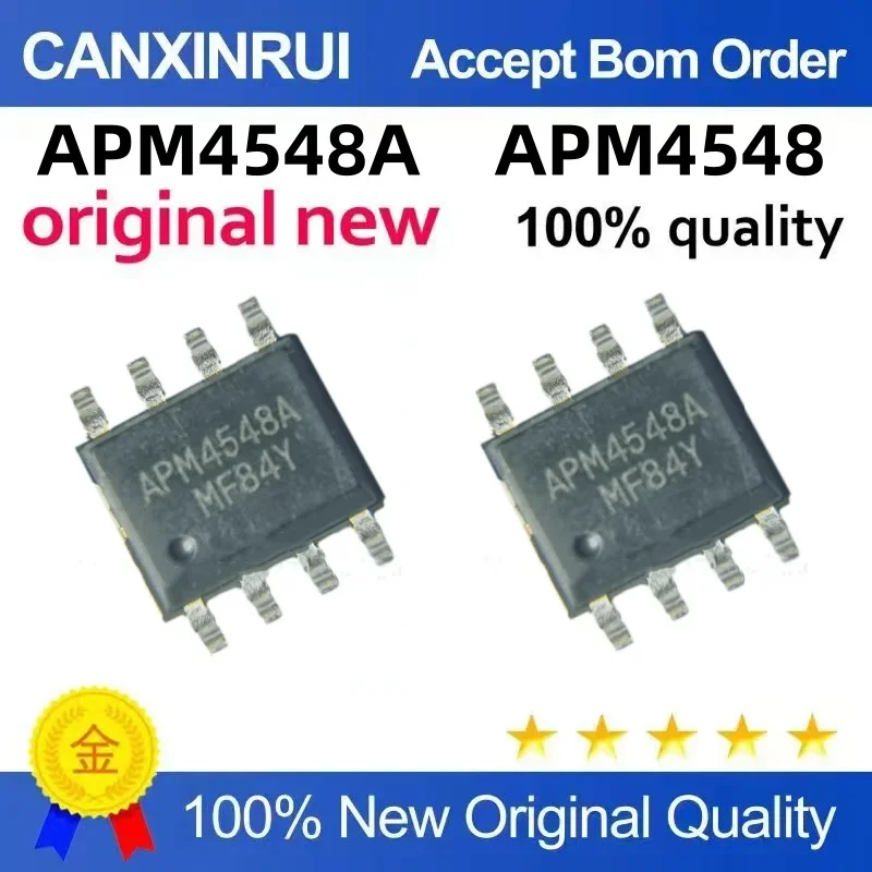 (5 pieces) Brand new APM4548AKC-TRG APM4548A patch SOP8 APM4458
(5 pieces) Brand new APM4548AKC-TRG APM4548A patch SOP8 APM4458