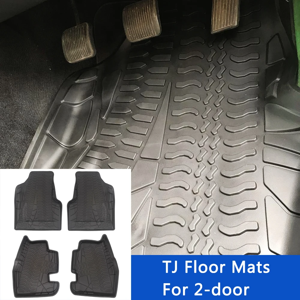 Lantsun T009 TPE Car Floor Mats Foot Pad Protector for Jeep for Wrangler TJ97-06 2-Door, Interior Accessories
Lantsun T009 TPE Car Floor Mats Foot Pad Protector for Jeep for Wrangler TJ97-06 2-Door, Interior Accessories