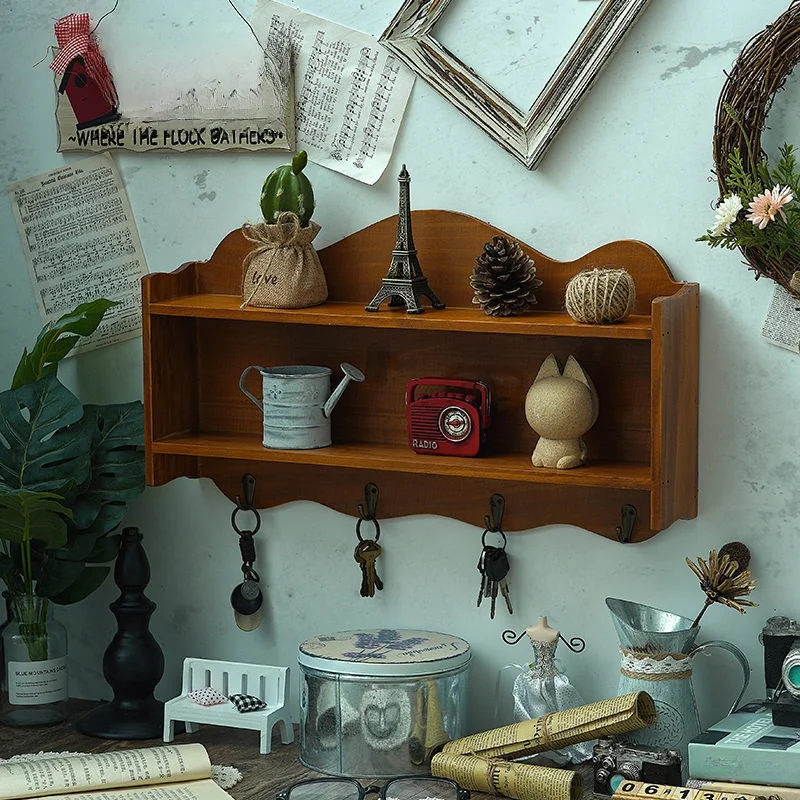American Style Creative Wood Key Holder Wall Mounted Entrance Coat Hook Vintage Storage Box Home Organization Utility Rack
American Style Creative Wood Key Holder Wall Mounted Entrance Coat Hook Vintage Storage Box Home Organization Utility Rack