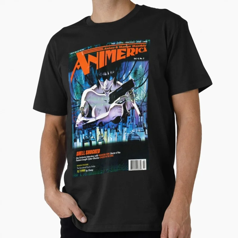 Sci-Fi Manga Ghost In The Shell Anime T Shirt 0507 Cyberpunk Major Motoko Graphic Tee Y2K clothes All size Tops S-6XL
Sci-Fi Manga Ghost In The Shell Anime T Shirt 0507 Cyberpunk Major Motoko Graphic Tee Y2K clothes All size Tops S-6XL