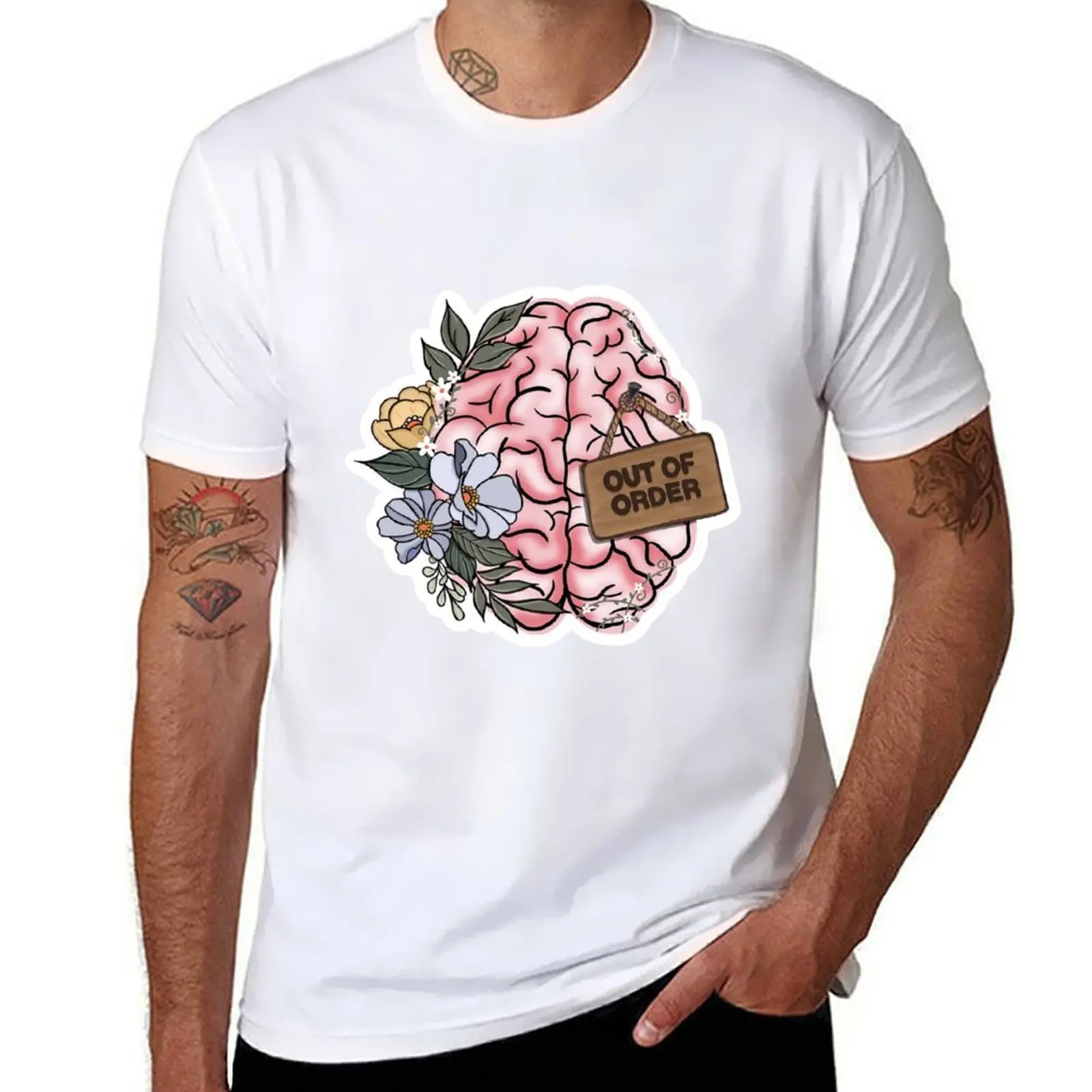 ADHD/Autism Out of Order Brain T-Shirt man t shirts cotton men t shirt cotton 100% T-Shirt
ADHD/Autism Out of Order Brain T-Shirt man t shirts cotton men t shirt cotton 100% T-Shirt