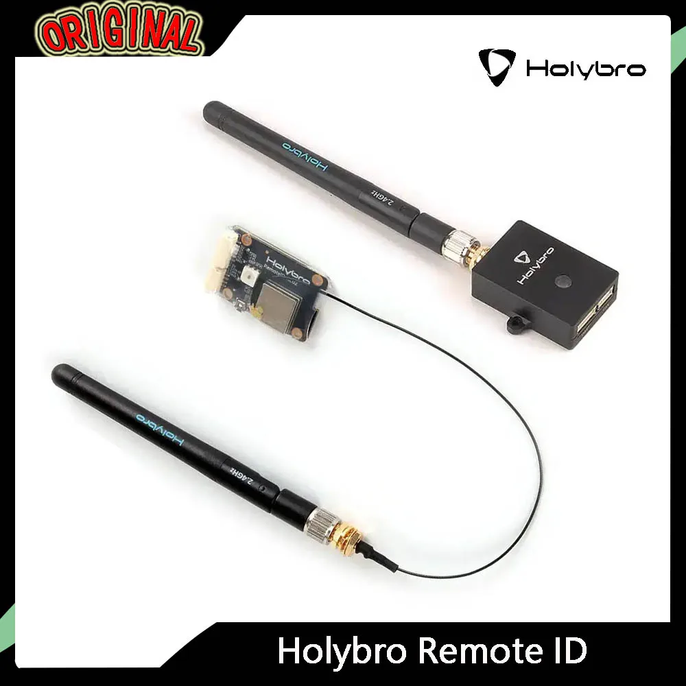 Holybro Remote ID Module WIFI Bluetooth Compatible Supports PX4/Ardupilot CAN Serial Protocol for RC FPV Drone Quadcopter
Holybro Remote ID Module WIFI Bluetooth Compatible Supports PX4/Ardupilot CAN Serial Protocol for RC FPV Drone Quadcopter