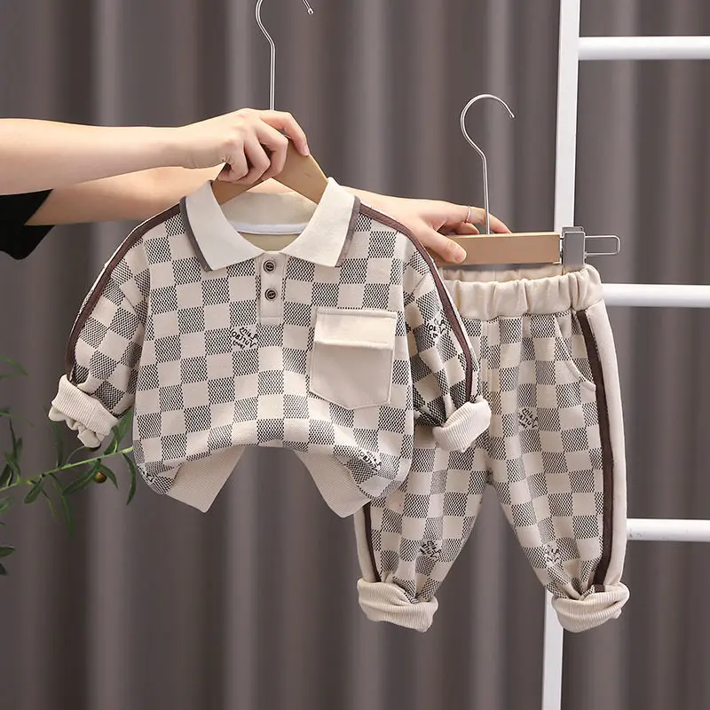 Children's Clothes Suit Spring and Autumn New style Boys And Girl Sweater Pants Two-piece Baby's Fashionable Polo Shirt Suit
Children's Clothes Suit Spring and Autumn New style Boys And Girl Sweater Pants Two-piece Baby's Fashionable Polo Shirt Suit