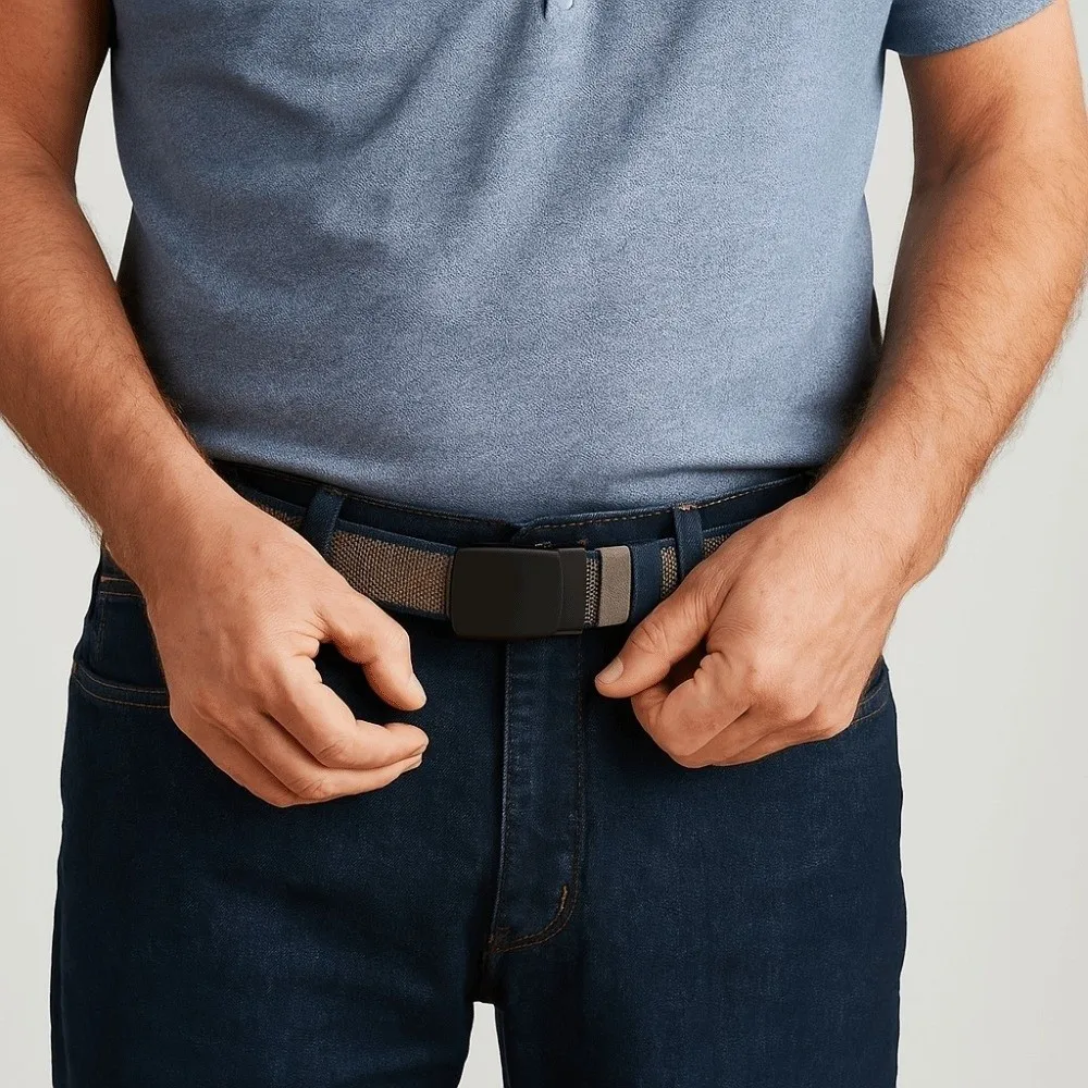 Rotating Double-sided Men Nylon Waist Belts Alloy Buckle Belt Accessories Man Waistbands Quick Release Adjustable
Rotating Double-sided Men Nylon Waist Belts Alloy Buckle Belt Accessories Man Waistbands Quick Release Adjustable