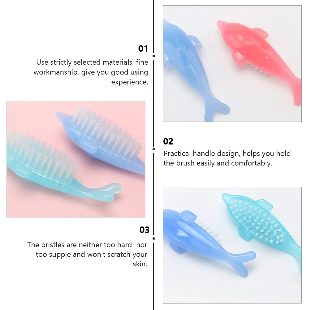 4 Pcs Nail Brush for Cleaning Fingernails Plastic PP Silk Baby Animal Shape Manicure Tools Home Use Lightweight Portable
4 Pcs Nail Brush for Cleaning Fingernails Plastic PP Silk Baby Animal Shape Manicure Tools Home Use Lightweight Portable