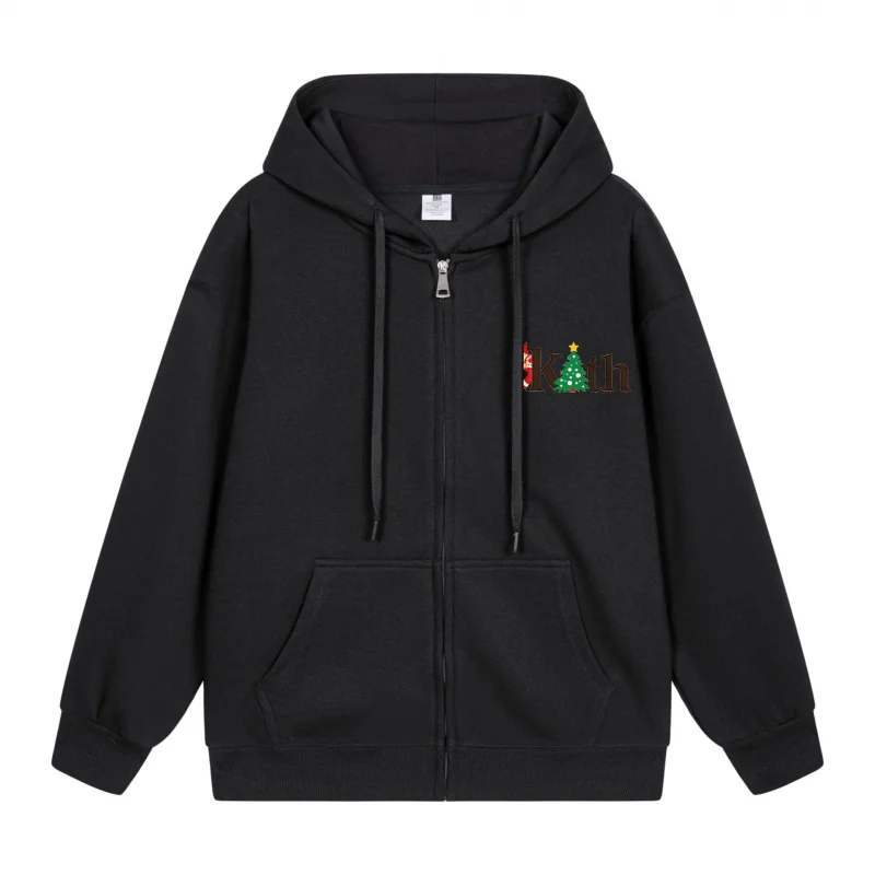 Men's Zip-Up Hoodie Black Hoodie A Christmas Tree With Colorful Lights And Ah Christmas in 2025 Festive Print
Men's Zip-Up Hoodie Black Hoodie A Christmas Tree With Colorful Lights And Ah Christmas in 2025 Festive Print