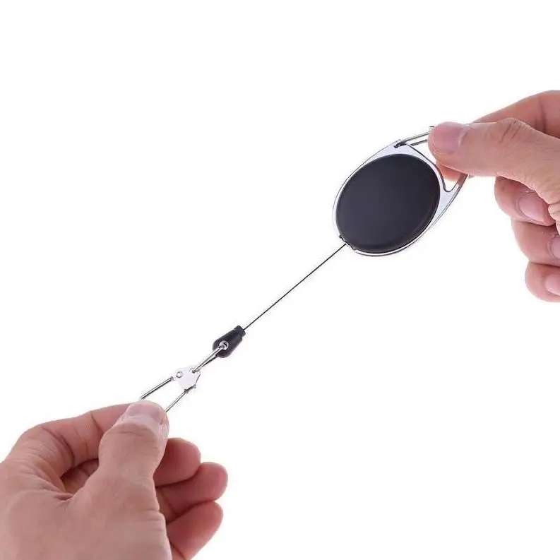 Retractable Pull Badge Reel ABS Plastic ID Lanyard Name Tag Card Badge Holder Reels Recoil Belt Key Ring Chain Clips ni594
Retractable Pull Badge Reel ABS Plastic ID Lanyard Name Tag Card Badge Holder Reels Recoil Belt Key Ring Chain Clips ni594
