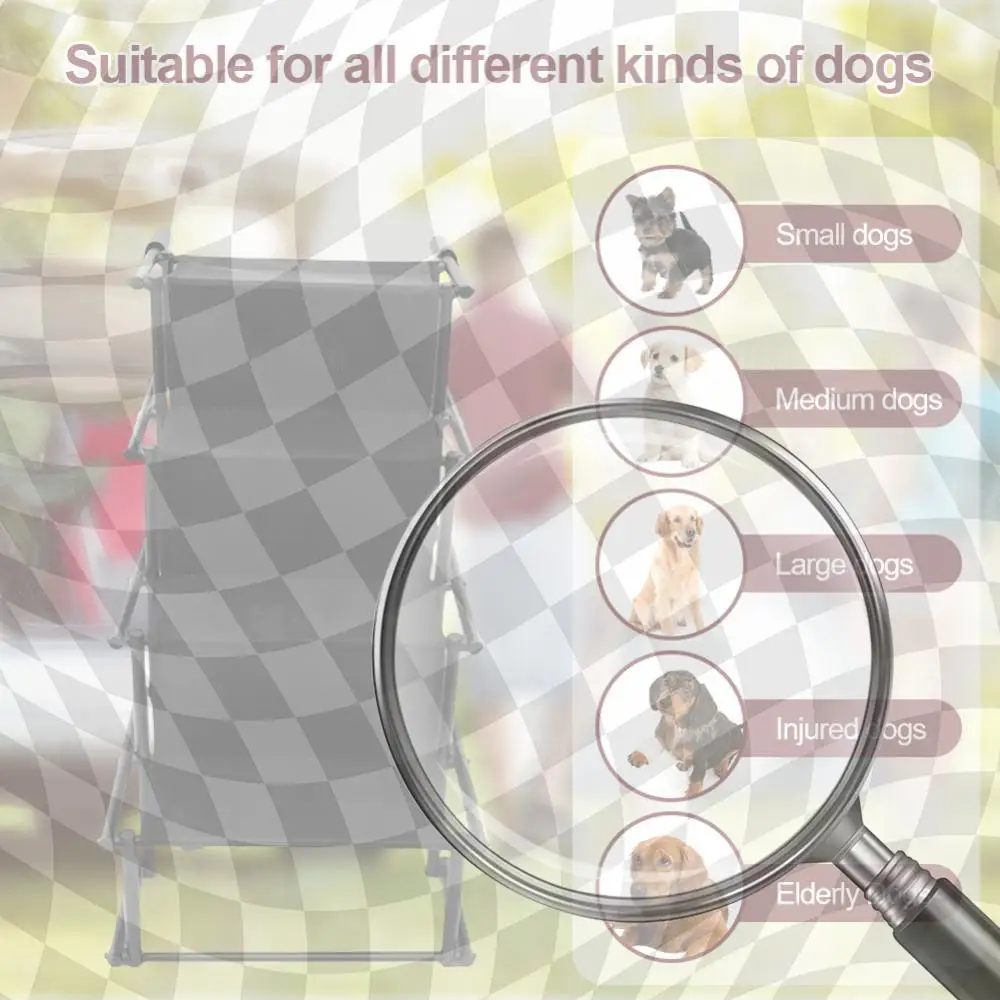 4 Steps Pet Ramp Foldable Dog Pet Ramp with Nonslip Surface Pet Ladder Folding Pet Stairs Ramp Portable Dog Stairs for Car
4 Steps Pet Ramp Foldable Dog Pet Ramp with Nonslip Surface Pet Ladder Folding Pet Stairs Ramp Portable Dog Stairs for Car