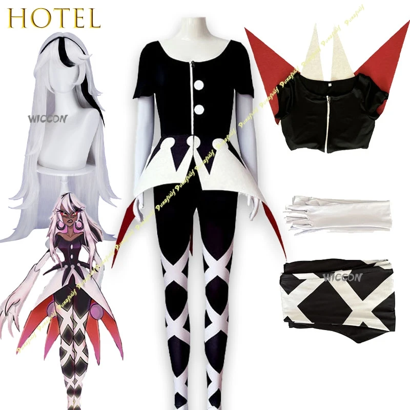 Carmilla Carmine Cosplay Costume Anime Hotel Carmilla Cosplay Uniform Nail Demon Halloween Party Women Fancy Suit Wig Halloween
Carmilla Carmine Cosplay Costume Anime Hotel Carmilla Cosplay Uniform Nail Demon Halloween Party Women Fancy Suit Wig Halloween