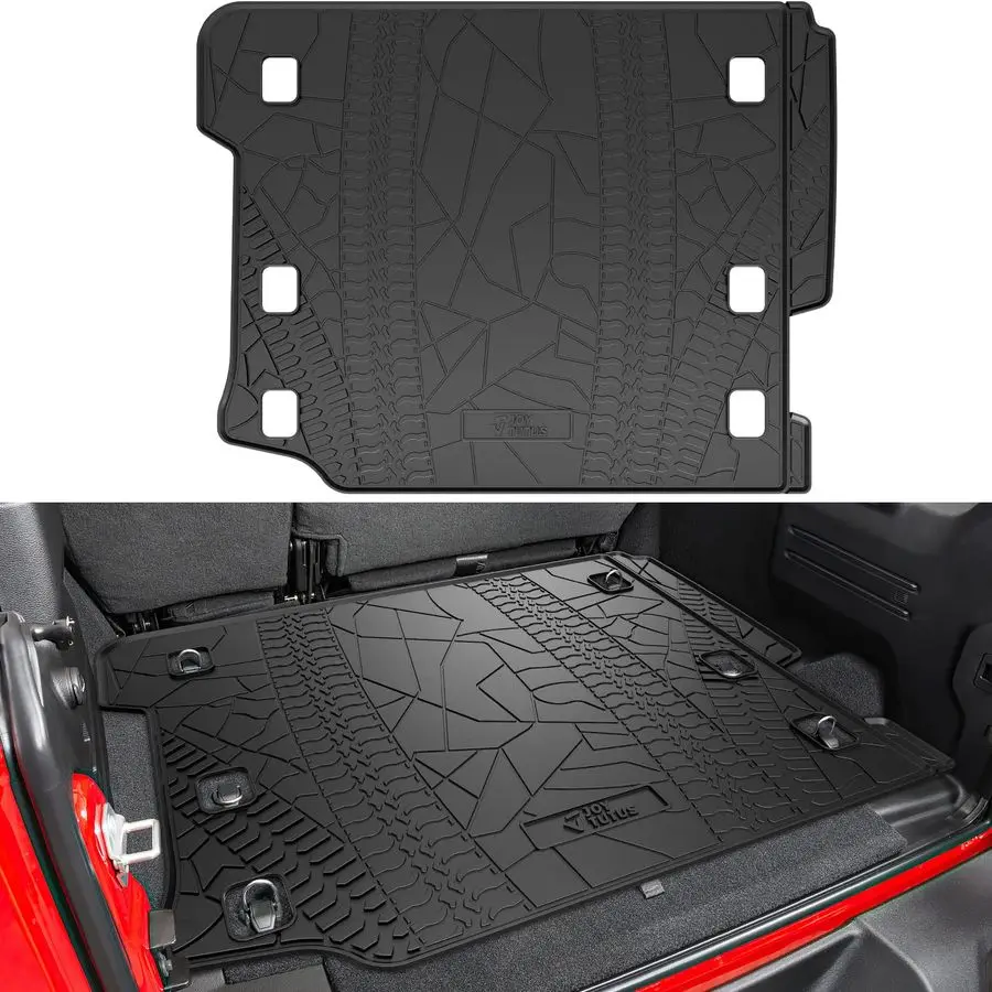 Cargo Mat fits 20182026 Wrangler JL 4X4 with OEM Subwoofer, AllWeather Guard Trunk Mat Cargo Liners Heavy Duty Waterproof Odorle
Cargo Mat fits 20182026 Wrangler JL 4X4 with OEM Subwoofer, AllWeather Guard Trunk Mat Cargo Liners Heavy Duty Waterproof Odorle