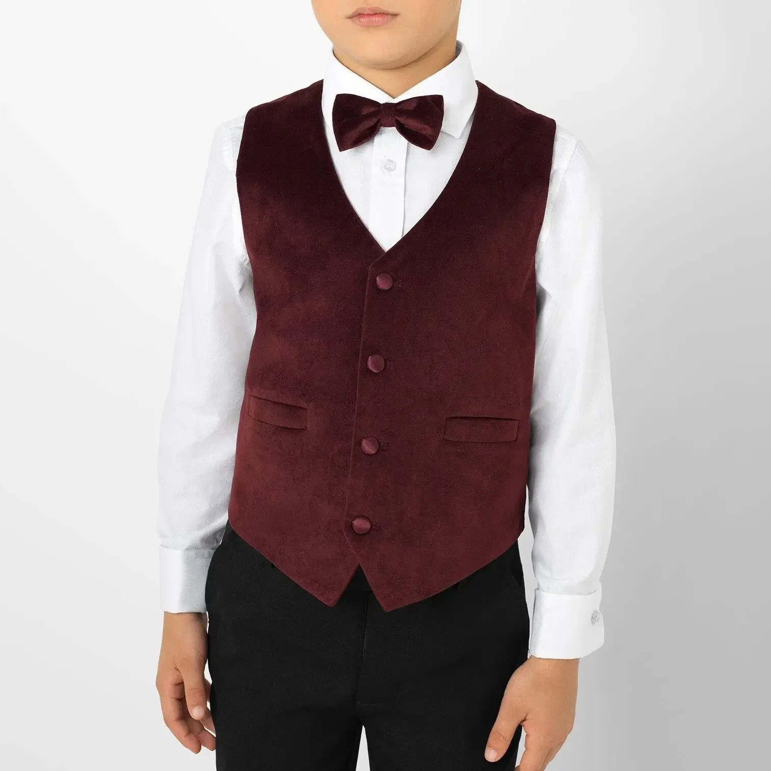 Children Vest V Neck Sleeveless Boy's Formal Kid 4 Button High Quality Suede Leather Dress Vests Suits Elegant Waistcoat
Children Vest V Neck Sleeveless Boy's Formal Kid 4 Button High Quality Suede Leather Dress Vests Suits Elegant Waistcoat