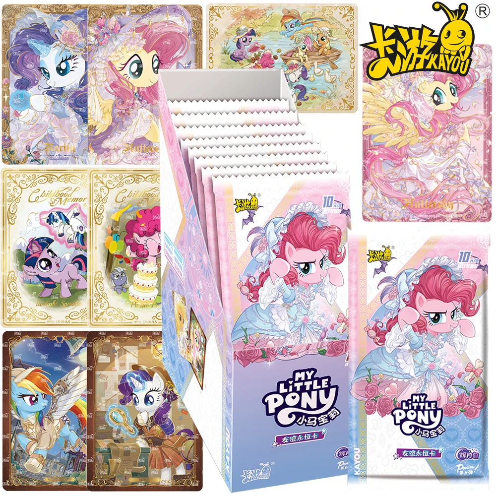 Kayou натуральная коллекционная карта My Little Pony, изысканное мастерство, креативная карта с персонажами, сокровище для фанатов, популярный подарок на день рождения
Kayou натуральная коллекционная карта My Little Pony, изысканное мастерство, креативная карта с персонажами, сокровище для фанатов, популярный подарок на день рождения
