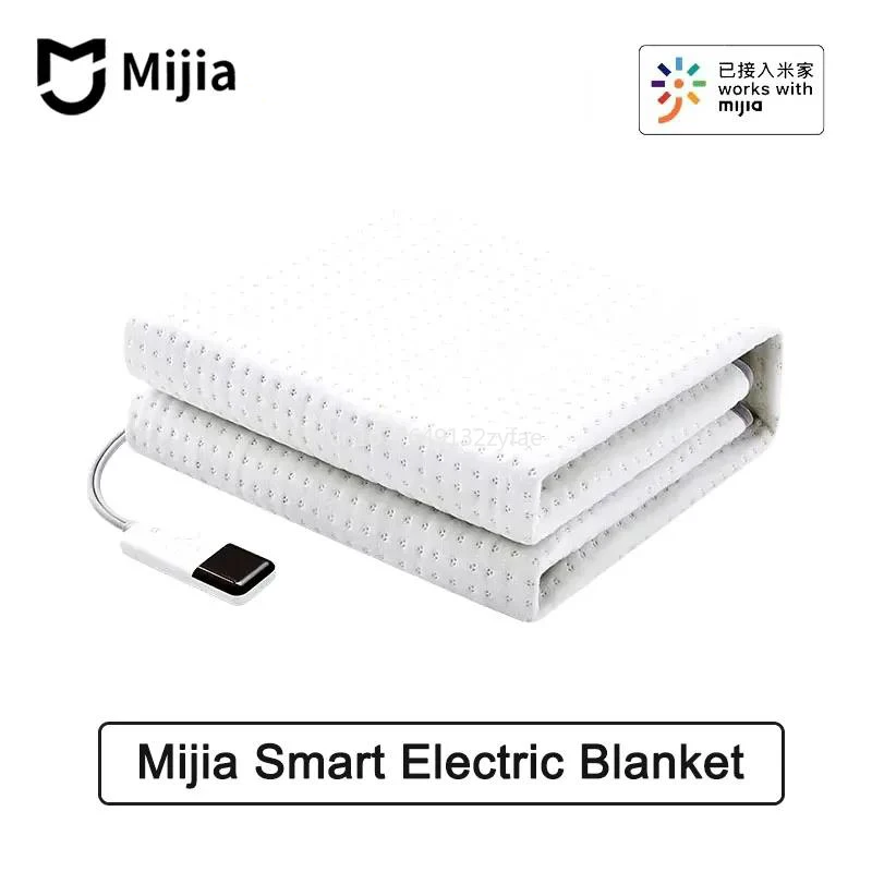 Mijia Smart Electric Blanket 1.5*1.8m Intelligent Dual-zone Independent Temperature Control Digital Display 220V Heating Pad
Mijia Smart Electric Blanket 1.5*1.8m Intelligent Dual-zone Independent Temperature Control Digital Display 220V Heating Pad