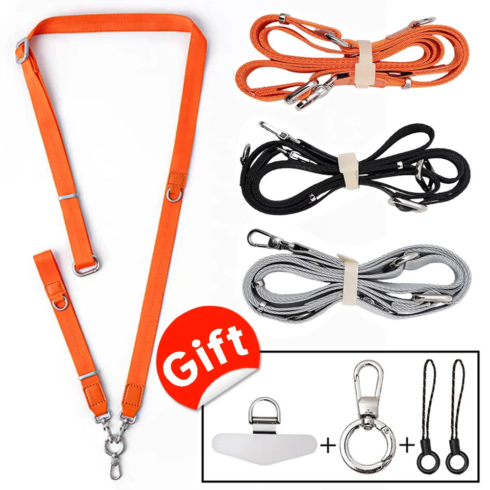 Регулируемый ремешок через плечо на запястье, шнур, серебряная двойная пряжка, подвесная плечевая цепочка для телефона, веревка для ключей с металлической подушечкой, концы веревки
Регулируемый ремешок через плечо на запястье, шнур, серебряная двойная пряжка, подвесная плечевая цепочка для телефона, веревка для ключей с металлической подушечкой, концы веревки