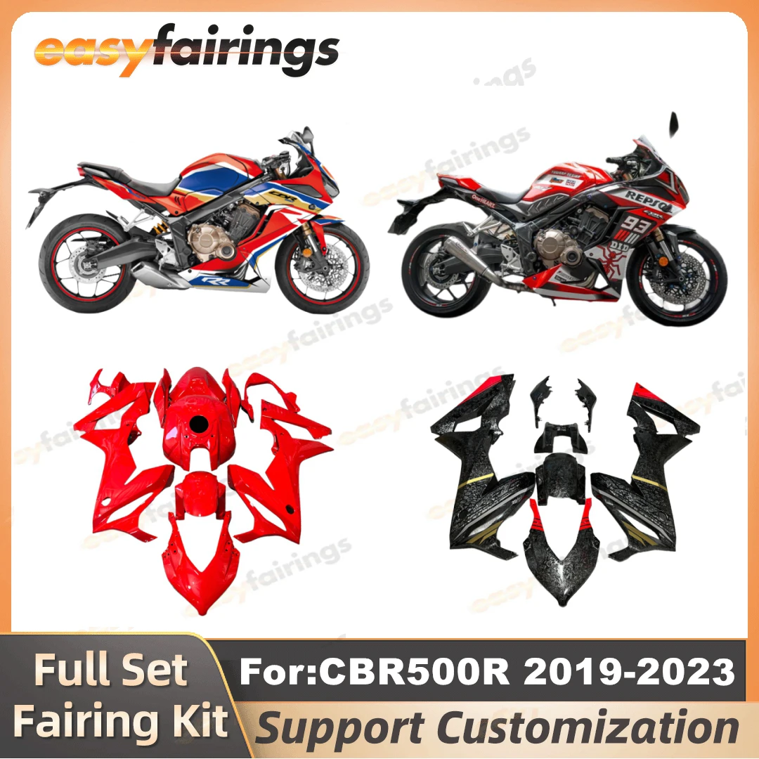 Полный комплект обтекателей для мотоцикла, подходящий для HONDA CBR 500R CBR500 R CBR500R 2019 2020 2021 2022 2023, комплект обтекателей для кузова zxmt 
Полный комплект обтекателей для мотоцикла, подходящий для HONDA CBR 500R CBR500 R CBR500R 2019 2020 2021 2022 2023, комплект обтекателей для кузова zxmt
