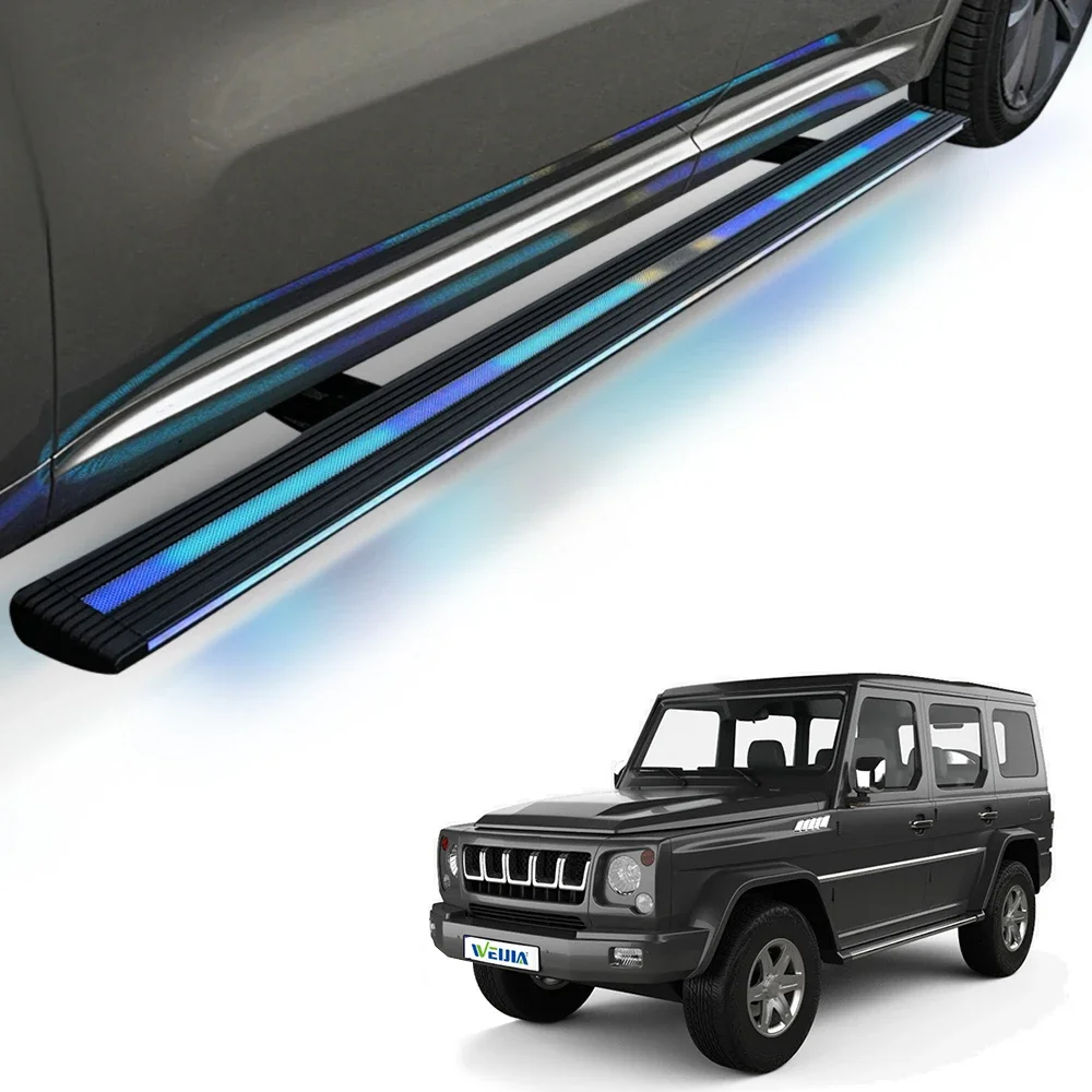 Мощные подножки для BAIC BJ80, электрическая боковая ступенька, подходит для BJ20 BJ40 BJ40L/Plus, внедорожный автомобиль, автоматическая педаль, заводская низкая цена
Мощные подножки для BAIC BJ80, электрическая боковая ступенька, подходит для BJ20 BJ40 BJ40L/Plus, внедорожный автомобиль, автоматическая педаль, заводская низкая цена
