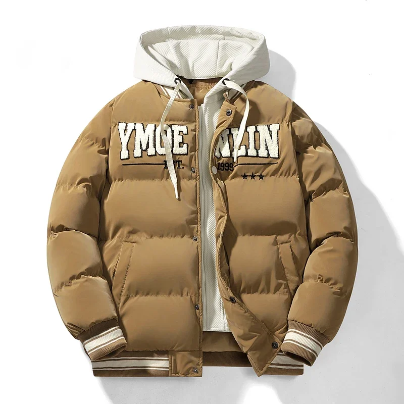 Men's Thick Warm Bomber Parkas Autumn Winter Fleece Slim Fit Coat Casual Stand Collar Parka for Unisex Clothing Big Size Parkas
Men's Thick Warm Bomber Parkas Autumn Winter Fleece Slim Fit Coat Casual Stand Collar Parka for Unisex Clothing Big Size Parkas