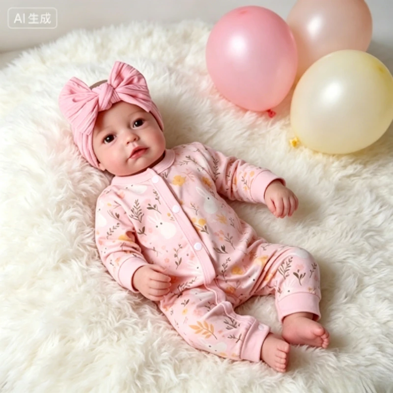 19 Inch 48cm Pink Cute Girl Doll Silicone Vinyl Body Reborn Baby Doll Loulou Waterproof Toy
19 Inch 48cm Pink Cute Girl Doll Silicone Vinyl Body Reborn Baby Doll Loulou Waterproof Toy