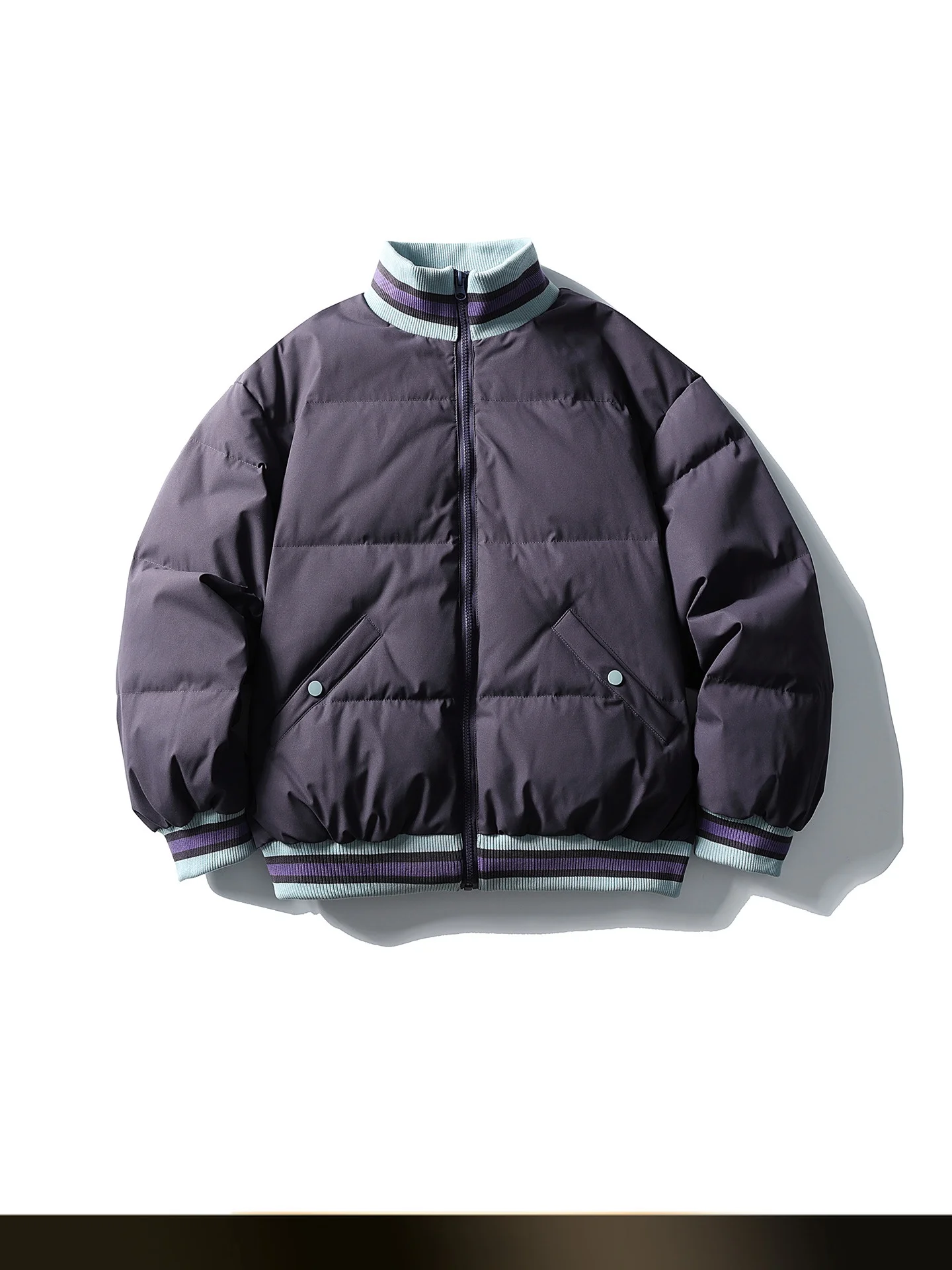 Nted American Retro Color Blo Ribbed Collar down Jaet Winter Warm Waterproof Du Feather Outerwear Youth Faion Polyest...
Nted American Retro Color Blo Ribbed Collar down Jaet Winter Warm Waterproof Du Feather Outerwear Youth Faion Polyest...