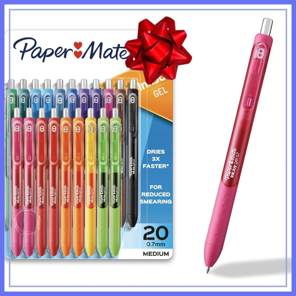 60 Assorted Gel Pens, Medium Point 0.7mm, Smooth Writing Pens for Journaling, Note-Taking, Back to School Supplies
60 Assorted Gel Pens, Medium Point 0.7mm, Smooth Writing Pens for Journaling, Note-Taking, Back to School Supplies