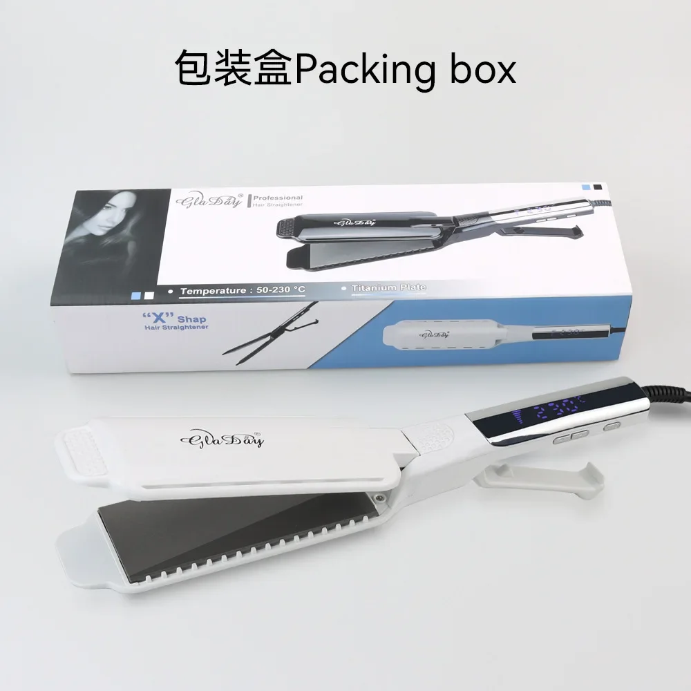 High quality Salon Wide Titanium Hair Straightener Professional Large Size Flat Iron For Women Hair Styling
High quality Salon Wide Titanium Hair Straightener Professional Large Size Flat Iron For Women Hair Styling