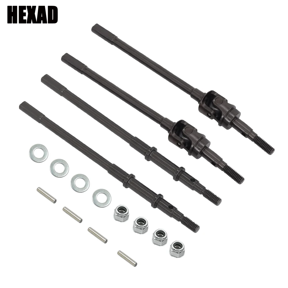 Heavy Duty Universal AR44 AXLES Front Rear Joint CVD Drive Shaft Dogbone For RC 1/10 Axial SCX10-II 90046 90047 JEEP Wrangler
Heavy Duty Universal AR44 AXLES Front Rear Joint CVD Drive Shaft Dogbone For RC 1/10 Axial SCX10-II 90046 90047 JEEP Wrangler