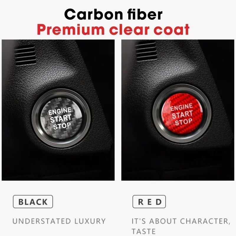 For Lexus RC F Real Dry Carbon Fiber 16-17 Interior Decoration Engine Start Stop Button Cover Sticker Modification Accessories
For Lexus RC F Real Dry Carbon Fiber 16-17 Interior Decoration Engine Start Stop Button Cover Sticker Modification Accessories