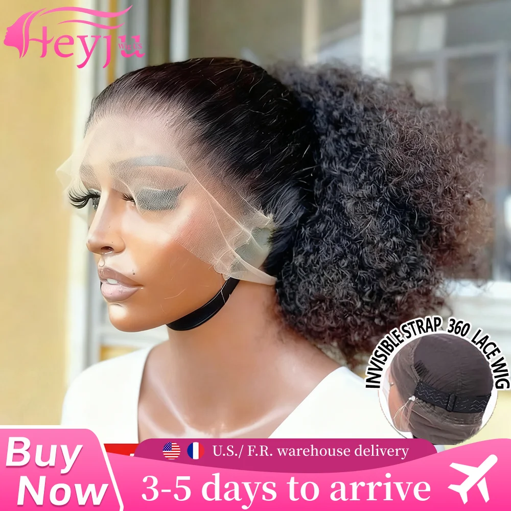 Heyju 360 Full Lace Wig Human Hair Pre Plucked Hd 360 Lace Front Wigs Deep Curly Wigs Human Hair 100% Invisible Drawstring Wigs
Heyju 360 Full Lace Wig Human Hair Pre Plucked Hd 360 Lace Front Wigs Deep Curly Wigs Human Hair 100% Invisible Drawstring Wigs