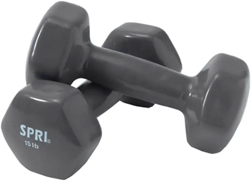 Dumbbells Hand Weights Set of 2 - Vinyl Coated Exercise & Fitness Dumbbell for Home Gym Equipment Workouts Strength Training Fre
Dumbbells Hand Weights Set of 2 - Vinyl Coated Exercise & Fitness Dumbbell for Home Gym Equipment Workouts Strength Training Fre