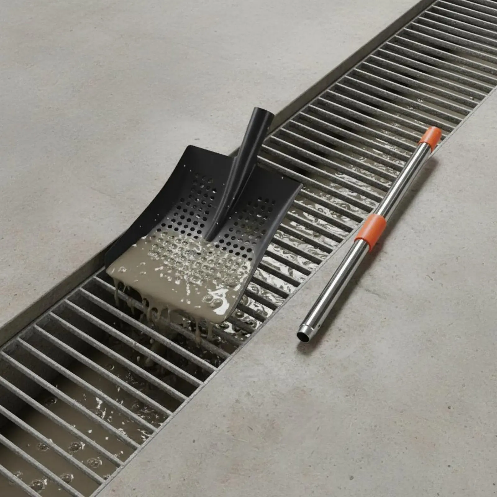 Telescopic Drain Shovel Heavy Duty Extendable Sewer Scoop Sludge Removal Shovel for Manhole Cleaning, Ditch Cleanup
Telescopic Drain Shovel Heavy Duty Extendable Sewer Scoop Sludge Removal Shovel for Manhole Cleaning, Ditch Cleanup