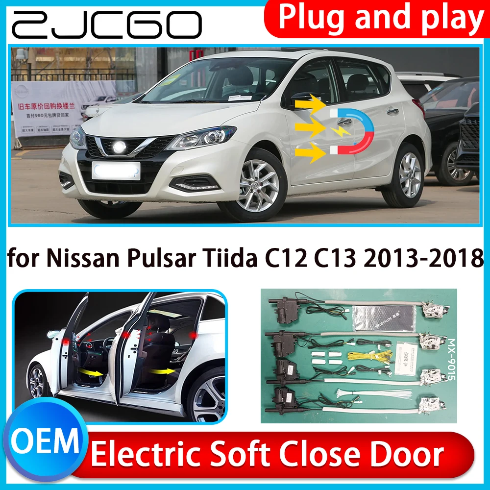 for Nissan Pulsar Tiida C12 C13 2013-2018 Auto Pull Car Soft Close Kit Door Power Latch Electric Door Catch Soft Closing Assist
for Nissan Pulsar Tiida C12 C13 2013-2018 Auto Pull Car Soft Close Kit Door Power Latch Electric Door Catch Soft Closing Assist