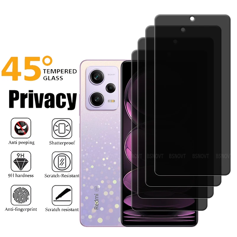 4/3/2/1Pcs For Redmi Note 12 Pro 5G Glass Redmi Note 12 Pro 5G Glass 9H Anti-Spy Privacy Screen Protector Redmi Note 12 Pro 5G
4/3/2/1Pcs For Redmi Note 12 Pro 5G Glass Redmi Note 12 Pro 5G Glass 9H Anti-Spy Privacy Screen Protector Redmi Note 12 Pro 5G