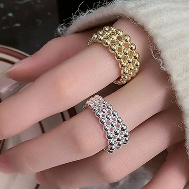 925 Sterling Silver Round Ball Engagement Rings For Women Wedding Party Lady Luxury Jewellery French Style Accessories Money 925
925 Sterling Silver Round Ball Engagement Rings For Women Wedding Party Lady Luxury Jewellery French Style Accessories Money 925