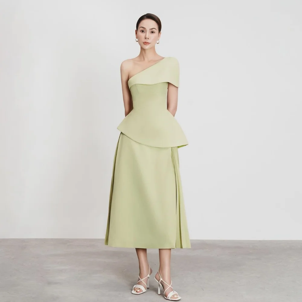 Customized Formal Jersey Pleat A-line One-shoulder Midi Dresses Homecoming Dresses Casual Simple Retro Fashion Elegant Exquisite
Customized Formal Jersey Pleat A-line One-shoulder Midi Dresses Homecoming Dresses Casual Simple Retro Fashion Elegant Exquisite