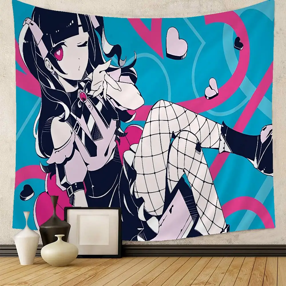 Jirai Kei Fashion Beautiful Girl Colorful Tapestry Wall Hanging Hanging Tarot Hippie Wall Rugs Dorm Wall Art Decor
Jirai Kei Fashion Beautiful Girl Colorful Tapestry Wall Hanging Hanging Tarot Hippie Wall Rugs Dorm Wall Art Decor