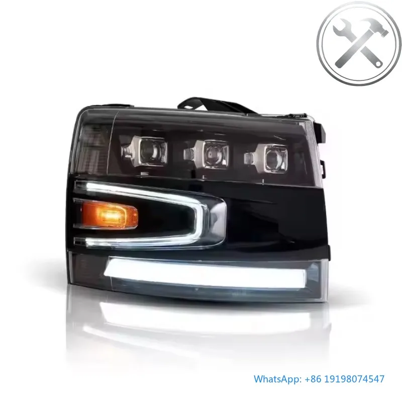 Factory Direct 2007-2013 Heavy Pickup Truck Full LED Headlights Assembly 6000K 12V Sequential DRL Plug And Play Auto Parts
Factory Direct 2007-2013 Heavy Pickup Truck Full LED Headlights Assembly 6000K 12V Sequential DRL Plug And Play Auto Parts
