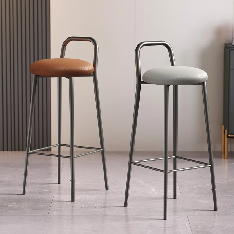 Nordic bar chair modern simple light luxury wrought iron backrest bar outdoor high stool
Nordic bar chair modern simple light luxury wrought iron backrest bar outdoor high stool