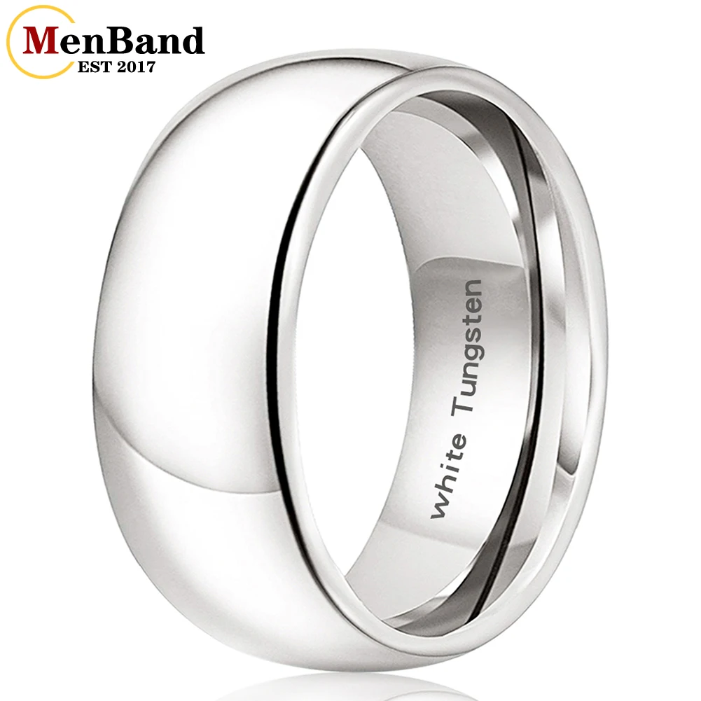 MenBand Fashion 10MM I Love You Dome High Polish Finish Women White Tungsten Wedding Band Couple Rings Comfort Fit
MenBand Fashion 10MM I Love You Dome High Polish Finish Women White Tungsten Wedding Band Couple Rings Comfort Fit
