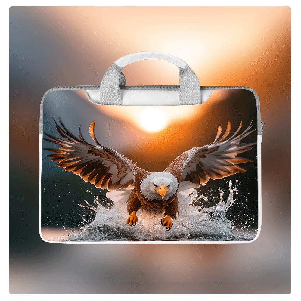 Симпатичная сумка для ноутбука с изображением орла, 12-16 дюймов, водонепроницаемая, ударопрочная, через плечо, с плюшевой подкладкой, подходит для всех ноутбуков, подарок для студентов
Симпатичная сумка для ноутбука с изображением орла, 12-16 дюймов, водонепроницаемая, ударопрочная, через плечо, с плюшевой подкладкой, подходит для всех ноутбуков, подарок для студентов