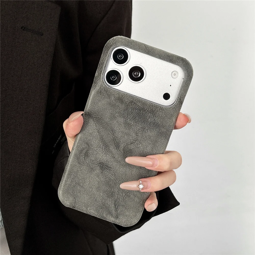 Sheepskin PU Leather texture Case For iPhone 15 14 13 Pro Max 15Pro 14 Plus 17ProMax Luxury Matte Slim Back Cover
Sheepskin PU Leather texture Case For iPhone 15 14 13 Pro Max 15Pro 14 Plus 17ProMax Luxury Matte Slim Back Cover