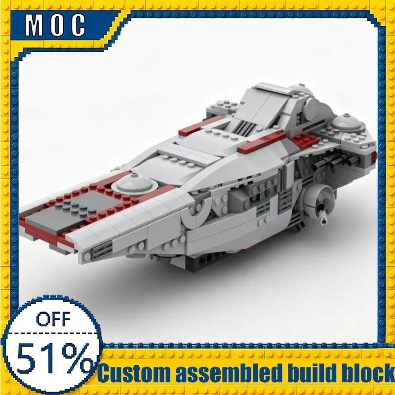 561PCS Creative Troop Transport Space Ship Fighter Model MOC Building Blocks Educational Assembly Toy Birthday Collection Gift
561PCS Creative Troop Transport Space Ship Fighter Model MOC Building Blocks Educational Assembly Toy Birthday Collection Gift