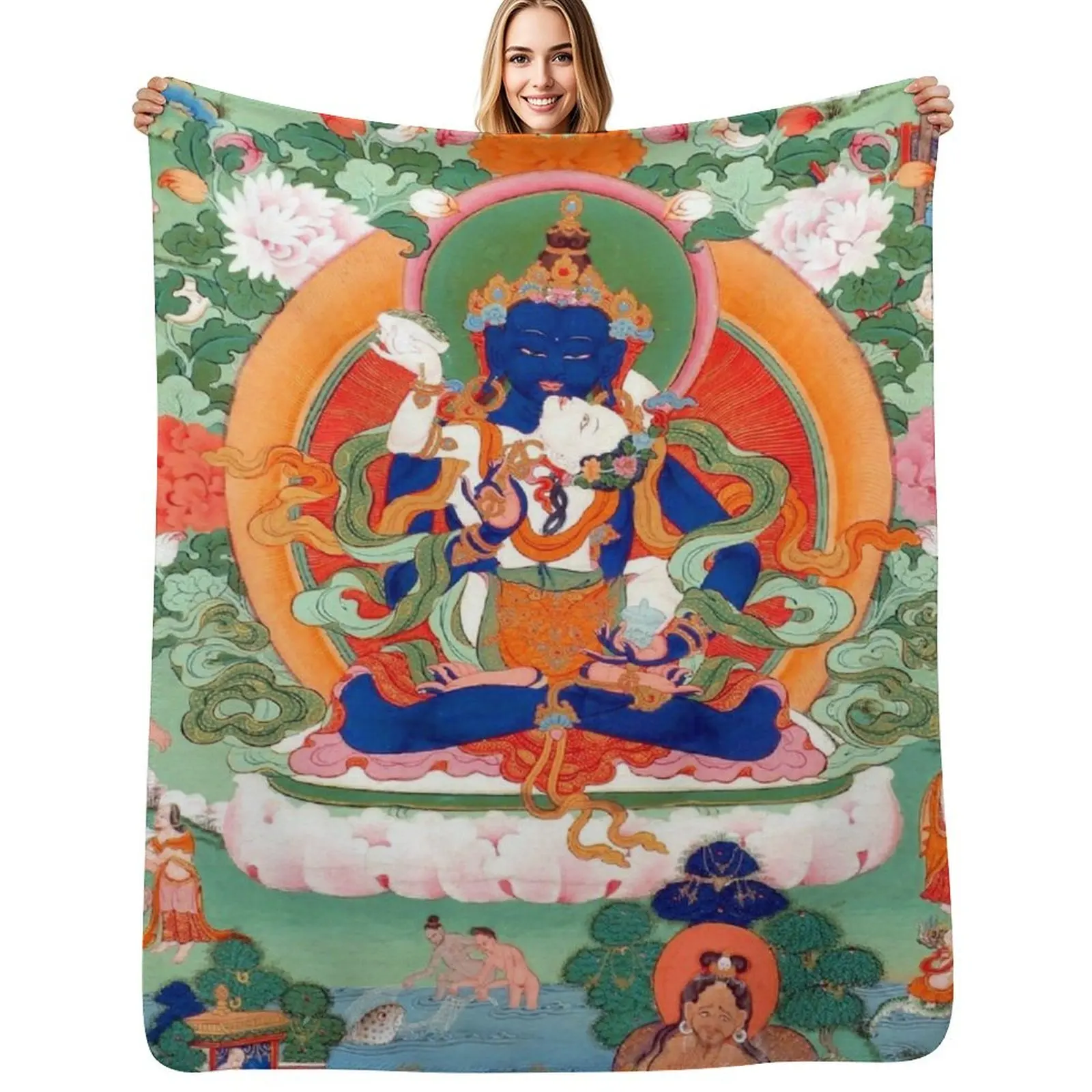 Buddhist Thangka Art XIII Throw Blanket Stuffeds Bed covers Extra Large Throw halloween Blankets
Buddhist Thangka Art XIII Throw Blanket Stuffeds Bed covers Extra Large Throw halloween Blankets