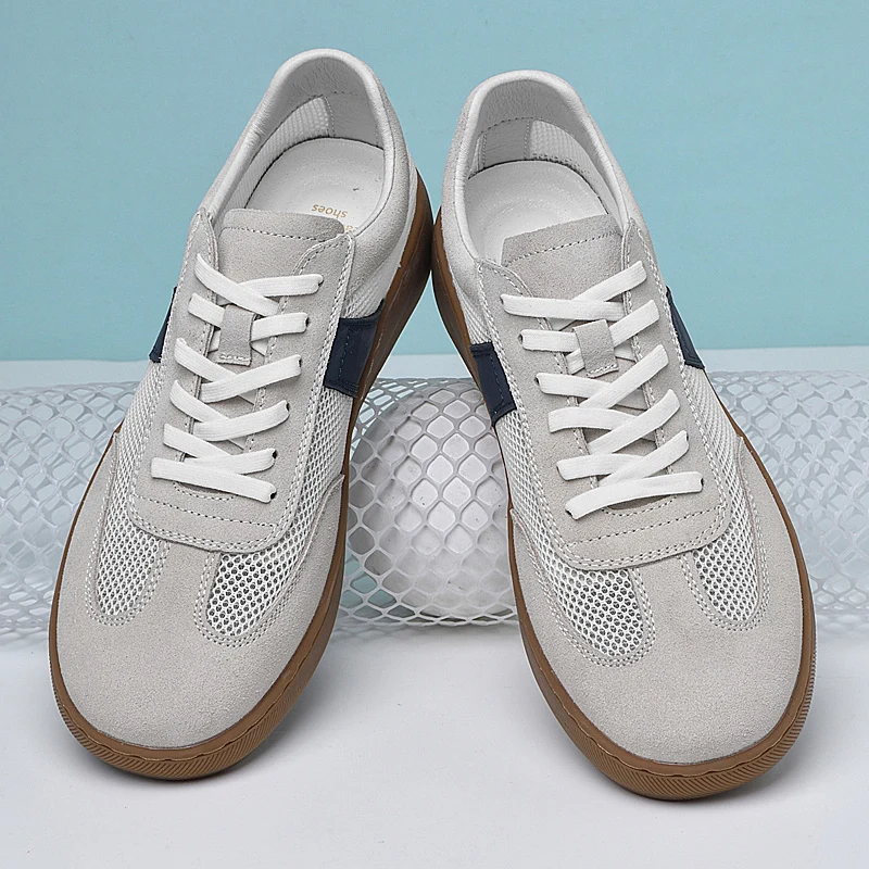 Retro Patchwork Men Summer Mesh White Shoes Breathable Lightweight Luxury Lightweight Commuting Casual Sports Shoes
Retro Patchwork Men Summer Mesh White Shoes Breathable Lightweight Luxury Lightweight Commuting Casual Sports Shoes