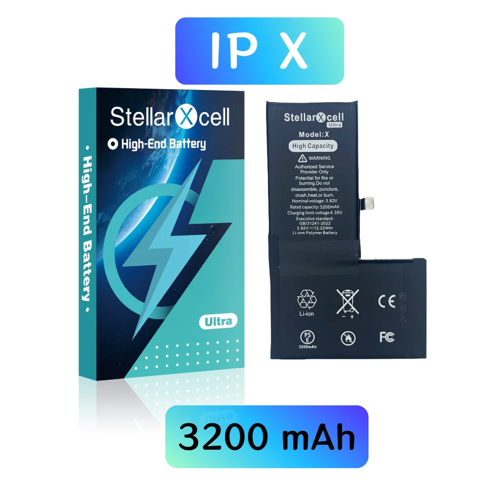 StellarXcell Ultra Original TI 7037 BMS Battery High capacity Cell for iphone 7037 TI for Xs Xr Max 11 Pro Max
StellarXcell Ultra Original TI 7037 BMS Battery High capacity Cell for iphone 7037 TI for Xs Xr Max 11 Pro Max