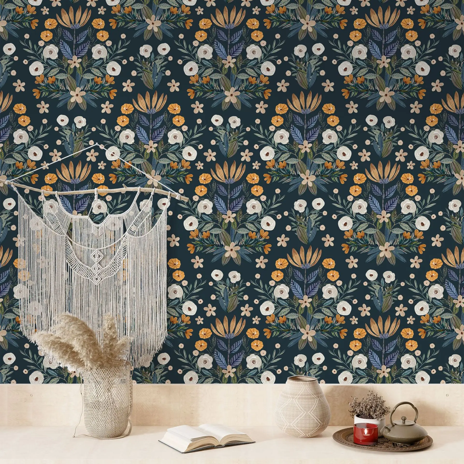 Floral Peel and Stick Wallpaper Vinyl Watercolor Korean Flower Wallpapers for Kitchen Cabinet Furniture Home Decoration
Floral Peel and Stick Wallpaper Vinyl Watercolor Korean Flower Wallpapers for Kitchen Cabinet Furniture Home Decoration