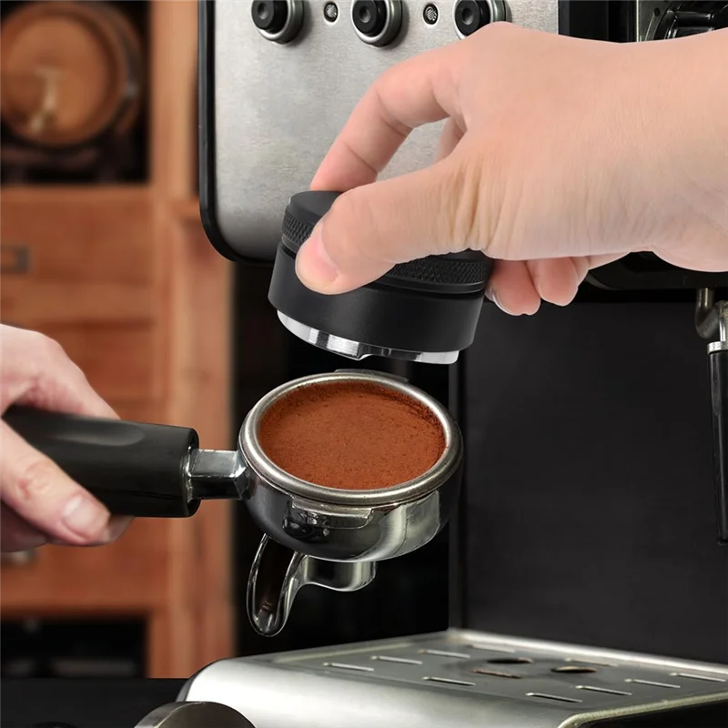A98E-Coffee Dispenser Espresso Distribution Tool/Leveler 3 Angled Slopes Adjustable Palm Tamper Fits 54Mm Portafilter Tool
A98E-Coffee Dispenser Espresso Distribution Tool/Leveler 3 Angled Slopes Adjustable Palm Tamper Fits 54Mm Portafilter Tool