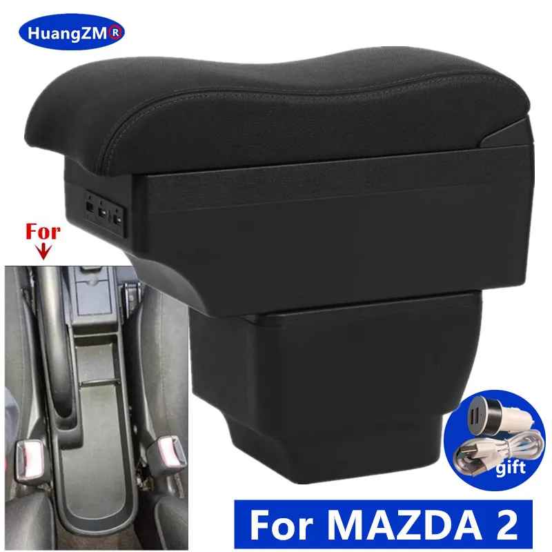 For MAZDA 2 Armrest Box Leather Curved Surface Car Storage Interior Accessory for Mazda 2 Demio Dedicated Car Accessories
For MAZDA 2 Armrest Box Leather Curved Surface Car Storage Interior Accessory for Mazda 2 Demio Dedicated Car Accessories