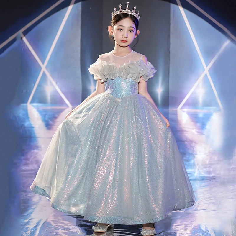 Girls' Formal Dress Host Light Luxury Niche High-end Children's Birthday Princess Dress Piano Performance Grading Competition Dr
Girls' Formal Dress Host Light Luxury Niche High-end Children's Birthday Princess Dress Piano Performance Grading Competition Dr