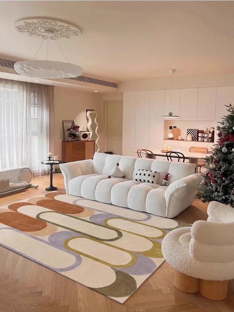 Dopamine Style Colorful Living Room Large Carpet Non-slip Washable Easy-care Bedroom Carpets Home Decorative Lounge Rug Alfombra
Dopamine Style Colorful Living Room Large Carpet Non-slip Washable Easy-care Bedroom Carpets Home Decorative Lounge Rug Alfombra
